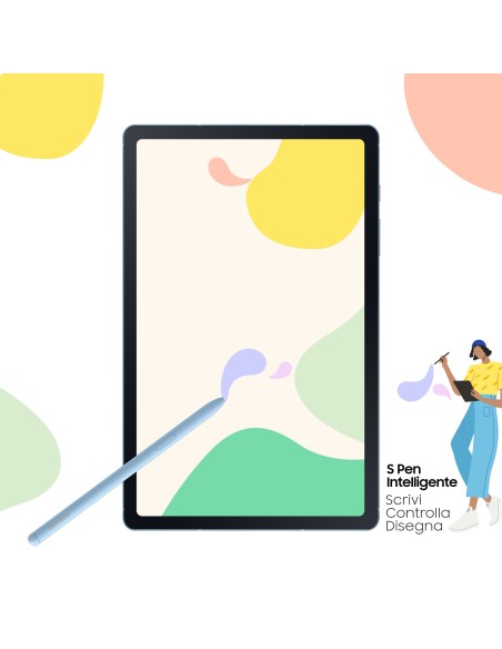 Samsung Galaxy Tab S6 Lite , Angora Blue, 10.4", Wi-Fi, 64GB
