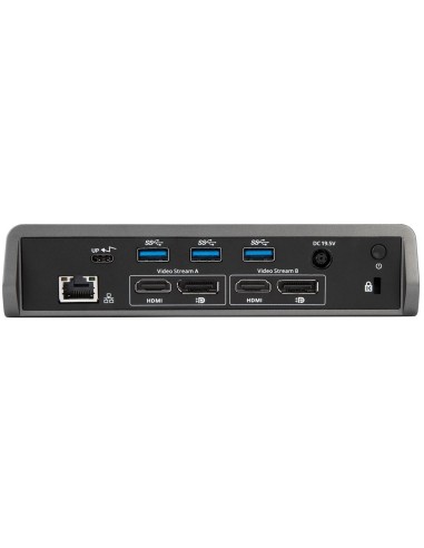 Targus DOCK180EUZ replicatore di porte e docking station per notebook Cablato USB 3.2 Gen 2 (3.1 Gen 2) Type-C Nero