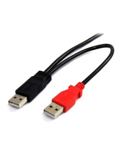 StarTech.com Cavo Sdoppiatore USB 2.0 da 91 cm per Disco Rigido HDD Esterno - 2x USB A a Mini B 2