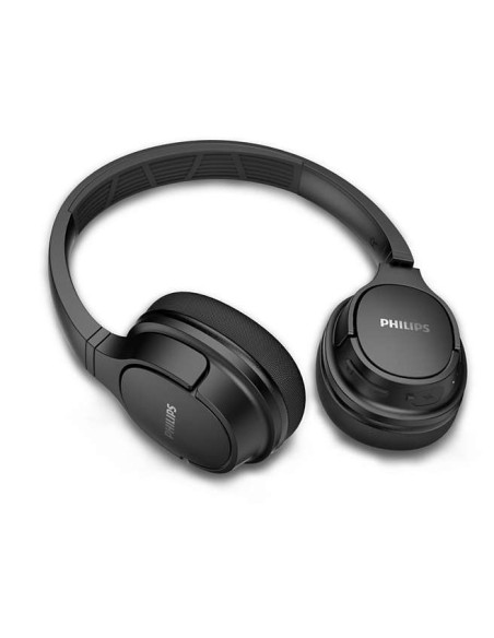 Philips TASH402BK Cuffie Wireless A Padiglione Musica e Chiamate Bluetooth Nero