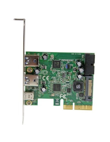 StarTech.com Scheda Combo PCI Express da 5 Porte USB 3.1 (10 Gbps) - 1x USB-C 2x USB-A + 2x IDC ( 5 Gbps)