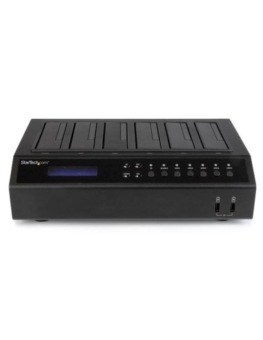 StarTech.com Dock Duplicatore Disco Rigido HDD USB 3.0   eSATA a 6 Bay - HDD  SSD 1 5 Cloner   Eraser