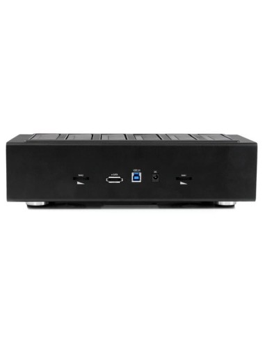 StarTech.com Dock Duplicatore Disco Rigido HDD USB 3.0   eSATA a 6 Bay - HDD  SSD 1 5 Cloner   Eraser