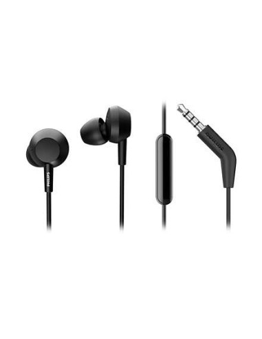 Philips 3000 series TAE4105BK 00 cuffia e auricolare Cablato In-ear Musica e Chiamate Nero