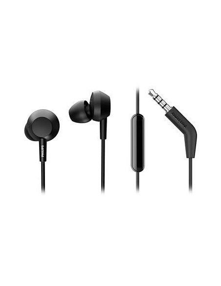 Philips 3000 series TAE4105BK 00 cuffia e auricolare Cablato In-ear Musica e Chiamate Nero