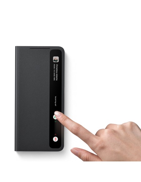 Samsung Galaxy Note20 Ultra Clear View Cover rivestimento antimicrobico