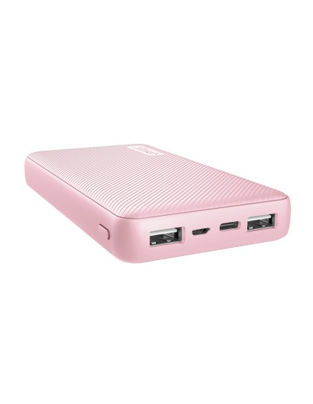 Trust 23901 batteria portatile Ioni di Litio 15000 mAh Rosa