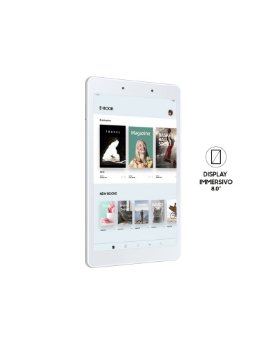 Samsung Galaxy Tab A , Silver, 8", Wi-Fi LTE, 32GB
