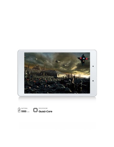 Samsung Galaxy Tab A , Silver, 8", Wi-Fi LTE, 32GB