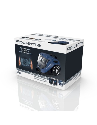 Rowenta Compact Power RO3761 aspirapolvere a traino 1,5 L A cilindro Secco 750 W Senza sacchetto