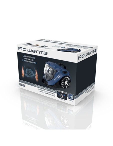 Rowenta Compact Power RO3761 aspirapolvere a traino 1,5 L A cilindro Secco 750 W Senza sacchetto
