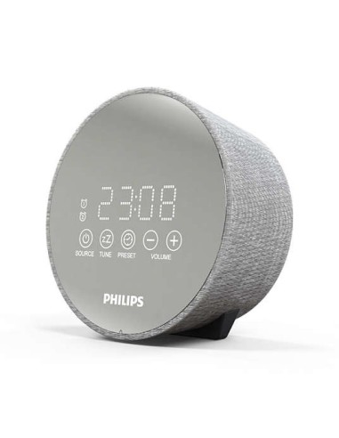 Philips TADR402 12 sveglia Sveglia digitale Grigio