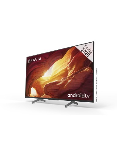 Sony KD-49XH85 | Android TV 49 pollici, Smart TV LED 4K HDR Ultra HD, con Assistenti Vocali integrati (Nero, modello 2020)