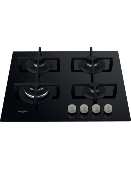 Whirlpool GOA 6423 NB Nero Da incasso 60 cm Gas 4 Fornello(i)