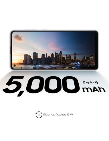 Samsung Galaxy A21s SM-A217F DSN 16,5 cm (6.5") Doppia SIM Android 10.0 4G USB tipo-C 3 GB 32 GB 5000 mAh Bianco