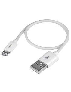 StarTech.com Cavo connettore lightning a 8 pin Apple bianco da 30cm a USB per iPhone   iPod   iPad 2