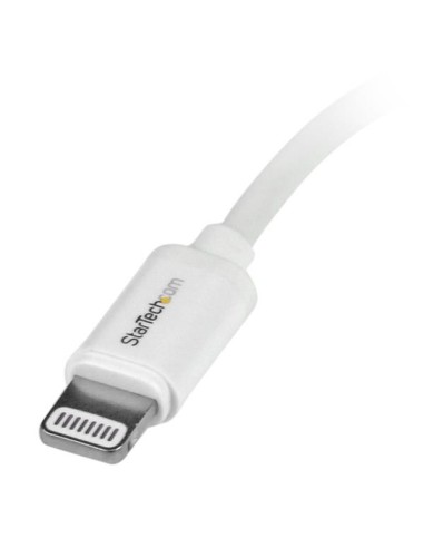 StarTech.com Cavo connettore lightning a 8 pin Apple bianco da 30cm a USB per iPhone   iPod   iPad