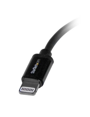 StarTech.com Cavo da Lightning a USB angolato da 2 m per iPhone   iPad   iPod - Certificato Apple MFi - Bianco