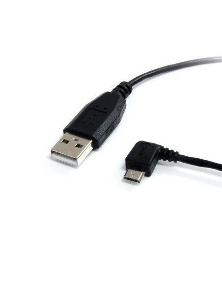 StarTech.com Cavo micro USB - Cavo USB da A a micro B ad angolo sinistro da 30 cm