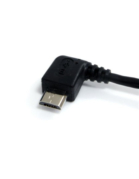 StarTech.com Cavo micro USB - Cavo USB da A a micro B ad angolo sinistro da 30 cm