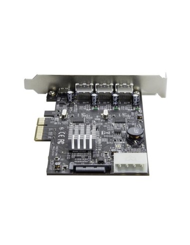 StarTech.com Scheda PCIe a 4 Porte USB 3.1 - 3x USB-A a 1x USB-C - 2x Canali Dedicati