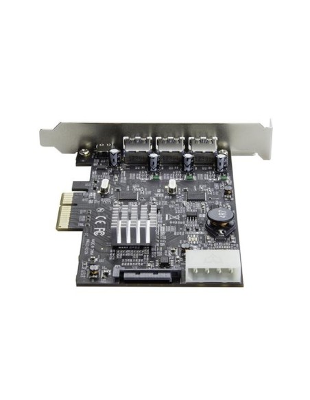 StarTech.com Scheda PCIe a 4 Porte USB 3.1 - 3x USB-A a 1x USB-C - 2x Canali Dedicati