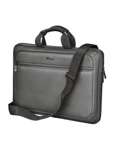 Trust York borsa per notebook 39,6 cm (15.6") Custodia a tasca Nero, Grigio