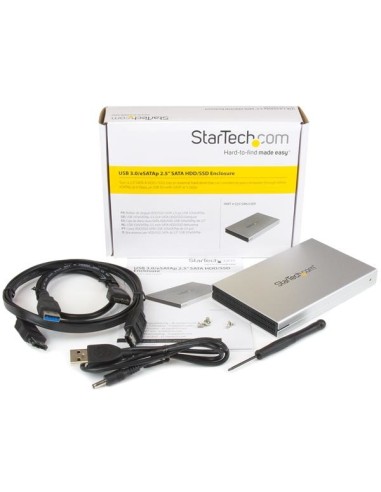 StarTech.com Box Esterno Hard Drive eSATAp   eSATA o USB 3.0 per disco rigido SATA III 6 Gbps 2.5" con UASP - HDD   SSD