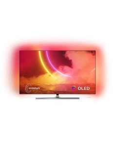 Philips 65OLED855 12 TV 165,1 cm (65") 4K Ultra HD Smart TV Wi-Fi Nero, Argento