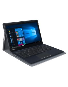 Dynabook X30T borsa per notebook 33,8 cm (13.3") Custodia a libro Blu, Grigio