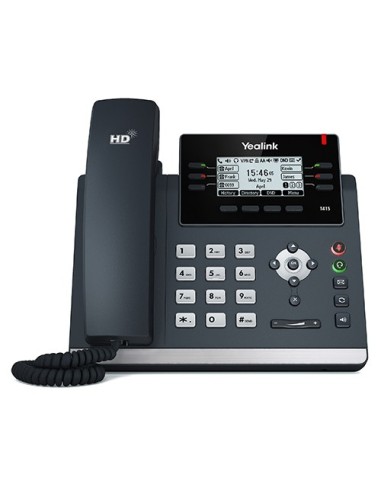 Yealink SIP-T41S telefono IP Nero 6 linee LCD
