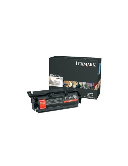 Lexmark X654, X656, X658 Extra High Yield Print Cartridge cartuccia toner Originale Nero