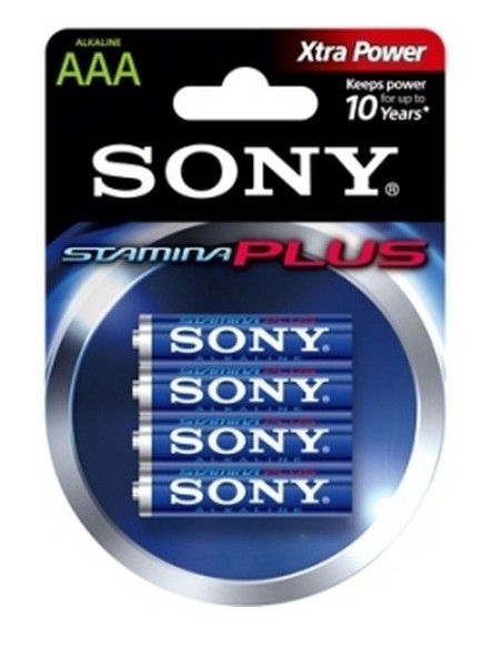 Sony Stamina Plus Batteria monouso Mini Stilo AAA Alcalino