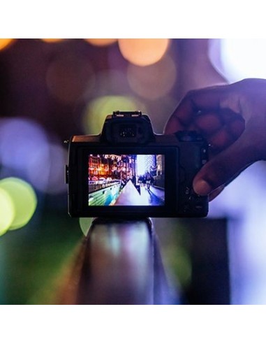 Canon EOS M50 + EF-M 15-45mm IS STM MILC 24,1 MP CMOS 6000 x 4000 Pixel Nero