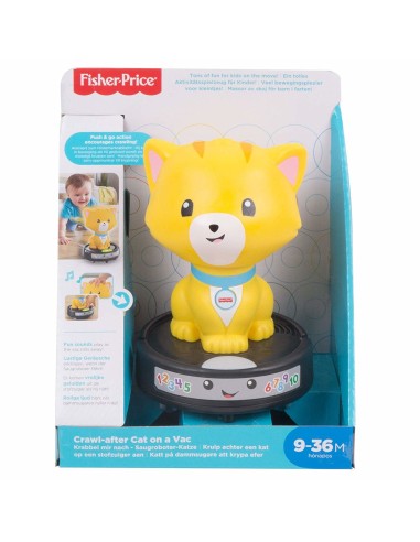 Fisher-Price Gattino Gattona Con Me Ridi e Impara
