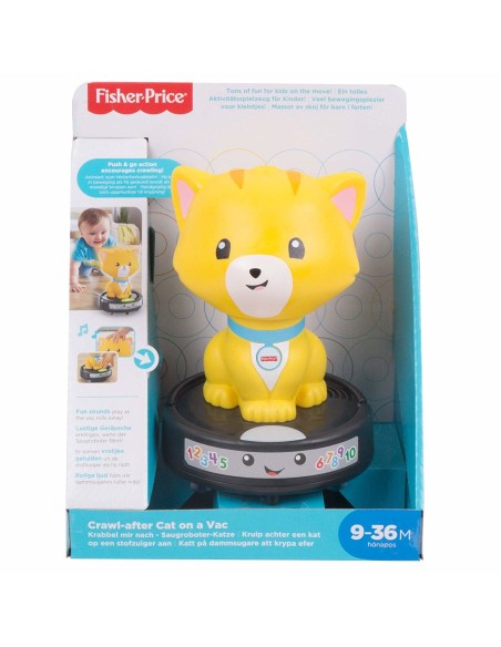 Fisher-Price Gattino Gattona Con Me Ridi e Impara