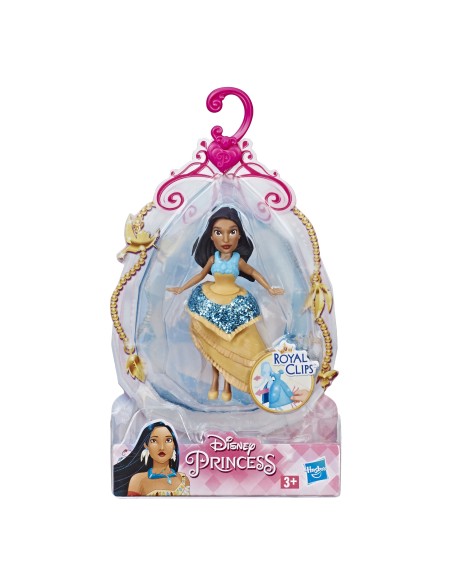 Hasbro Disney Princess - Bambola con sistema Royal Clips e Abiti, Assortito