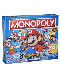 Hasbro Gaming Monopoly Super Mario Celebration Edition Gioco da tavolo Simulazione economica