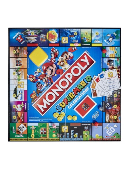 Hasbro Gaming Monopoly Super Mario Celebration Edition Gioco da tavolo Simulazione economica