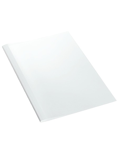 Leitz 39200 cartellina A4 Cartoncino, Plastica Trasparente, Bianco 100 pz