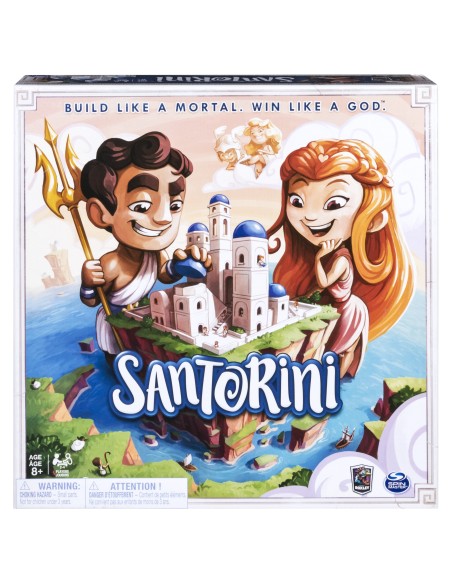 Spin Master Games Santorini, Gioco In Scatola Di Strategia, Età 8+, 6040699