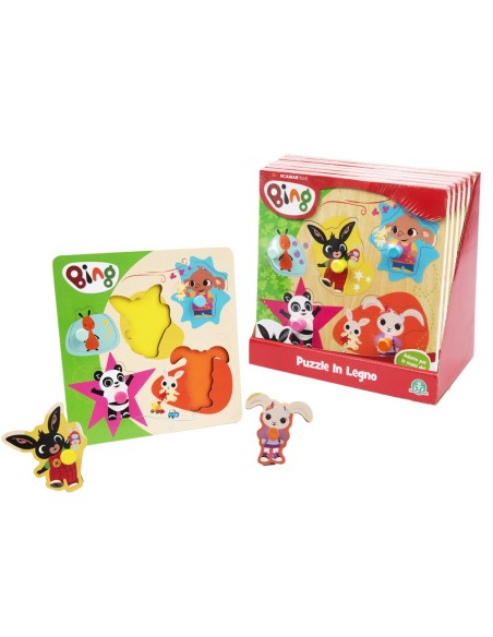 Giochi Preziosi Bing Puzzle di Legno