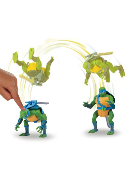 Teenage Mutant Ninja Turtles Turtles Pers. Deluxe Ninja Attack Con Suoni Assortito