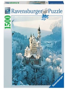 Ravensburger Neuschwanstein d'inverno 1500Pz