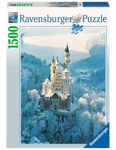 Ravensburger Neuschwanstein d'inverno 1500Pz