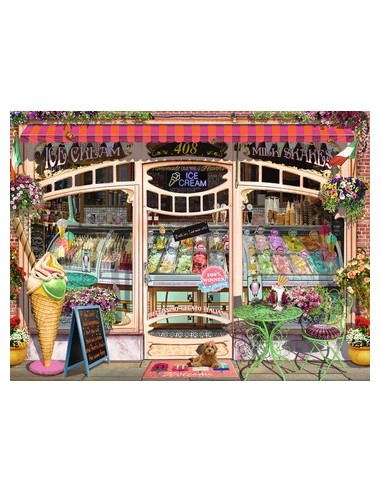Ravensburger Ice Cream Shop Puzzle scorrevole 1500 pz Arte