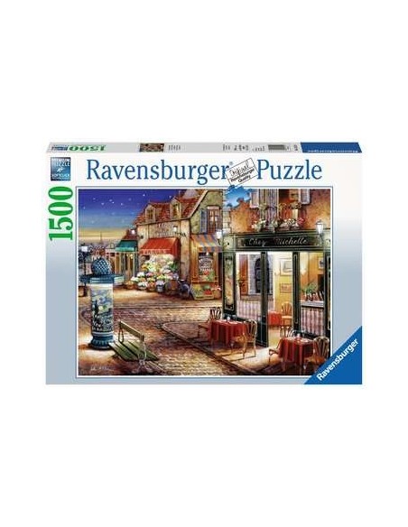 Ravensburger Paris's Secret Corner Puzzle di contorno 1500 pz Arte