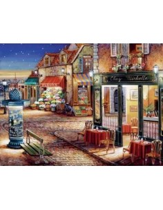 Ravensburger Paris's Secret Corner Puzzle di contorno 1500 pz Arte 2