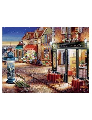 Ravensburger Paris's Secret Corner Puzzle di contorno 1500 pz Arte