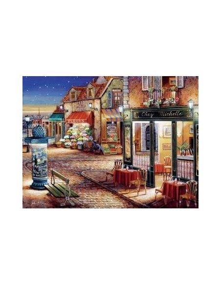 Ravensburger Paris's Secret Corner Puzzle di contorno 1500 pz Arte